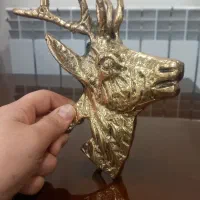 کله کرگدن برنجی برنز دیواری