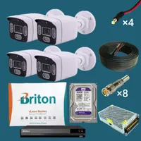 دوربین مداربسته 5mp. پک کامل با دستگاه BRITON .**|دوربین مداربسته|تهران, مهران (سیدخندان)|دیوار