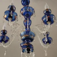 چهار عدد لوستر آنتیک قدیمی ۵۰ ساله با دیوارکوب