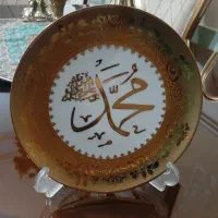 دو عدد بشقاب تزئینی