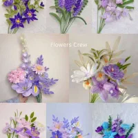 فروش گل های پیپ پاک کن|صنایع دستی و سایر لوازم تزئینی|تهران, تهرانسر مرکزی|دیوار