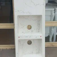 سینک سفید رگه طلایی