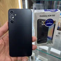 Samsung A34 5G مشکی 128/8 تمیز و بدون|موبایل|سنندج, |دیوار