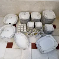 سرویس غذا خوری چینی ۱۸نفره کامل مارک Toos