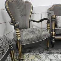 مبل سلطنتی۹نفره بامیز)فقط توخونه چیده شده