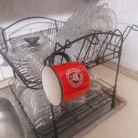 ابچکان و جا ظرفی روی سینک