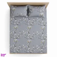 سرویس ملحفه کوکو جم مدل کشدار طرح شکوفه 180