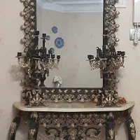 اینه وشمعدان کاملا نو