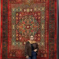 فرش وزرا ۱۵۰۰شانه تراکم ۴۵۰۹&ارسال رایگان|فرش|بوشهر, |دیوار