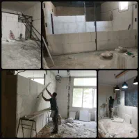 گچ کا ر گچبری بنایی تخریب بازساز ی تعمیرات خردکار|خدمات پیشه و مهارت|فیروزکوه, |دیوار
