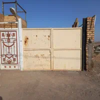 درب حیاط ۳متر عرض ورق ضخیم