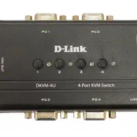 سوییچ 4 پورت KVM USB دی لینک مدل DKVM 4U