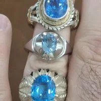 انگشتر دست‌ساز توپاز|جواهرات|تبریز, |دیوار