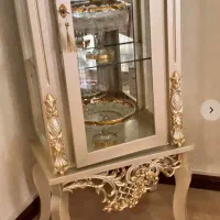 یک عدد مینی بوفه کوتاه بژ طلایی|بوفه، ویترین، کنسول|تهران, مجیدآباد|دیوار