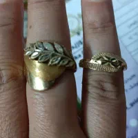دو عدد انگشتر طلا
