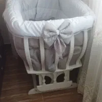 تخت گهواری|تخت و سرویس خواب|خلخال, |دیوار