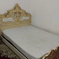 تخت خواب دو نفره سالم|تخت و سرویس خواب|پارس‌آباد, |دیوار