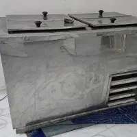 یخچال فریزر صندوقی تمام استیل به شرط