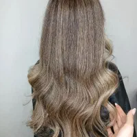 مدل رنگ و مش کلاهی موی کوتاه ۶۰۰ولایت فویل شاخه۱۰۰