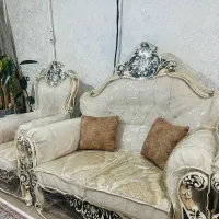 مبل سلطنتی پارچه ترک|مبلمان خانگی و میز عسلی|شوشتر, |دیوار