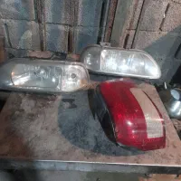 یه جفت چراغ جلو و عقب پراید ۱۳۱