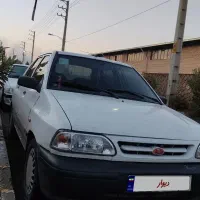 پراید 131مدل 96سفیدیورو4.خط و خش جزئی