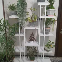 استند فلزی گلدان|کتابخانه، شلف، قفسه‌های دیواری|گرمدره, |دیوار