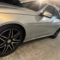بنز 250 e  نقره ای بی رنگ
