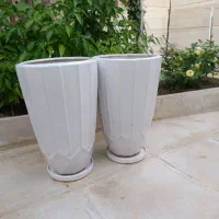 فروش دو عدد گلدان سرامیکی