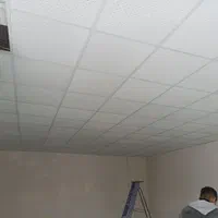 سقف کاذب . کناف . پی وی سی.دکور تلویزیون کفپوش|خدمات پیشه و مهارت|دزفول, |دیوار