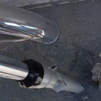 چرخ عقب و کمک عقب جلو موتور تخت|قطعات یدکی و لوازم جانبی|سنندج, |دیوار