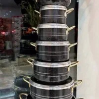 سرویس قابلمه14پارچه گرانیتی لانه زنبوری هلنانونو|ظروف پختوپز|مریوان, |دیوار