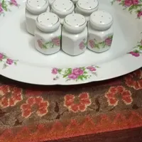 ظروف چینی گل سرخ قدیمی|ظروف سرو و پذیرایی|اصفهان, بهارستان|دیوار