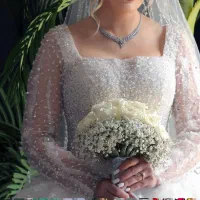 لباس عروس ترک کار شده