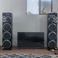 اسپیکر بزرگ با کیفیت و تلویزیون مارک دوو