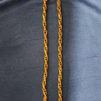 زنجیر طلا مدل شانل