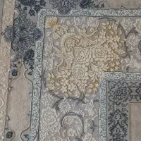 فرش 1200 شانه زمینه نقره ای برجسته|فرش|کمیجان, |دیوار