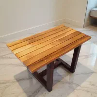 میز جلومبلی چوبی