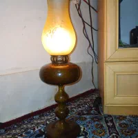 چراغ شیک و تسبیح چوبی بزرگ دکوری