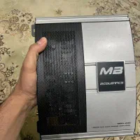 آمپلی دو کانال ام بی آکوستیک یک هفته کار