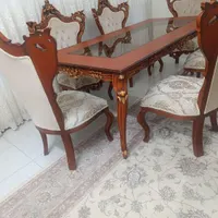 میز نهار خوری ۶نفره سلطنتی|میز و صندلی غذاخوری|بیرجند, |دیوار
