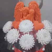 شمع (روزمادر) درنگبندی|گل مصنوعی|نیشابور, گنبد سبز|دیوار