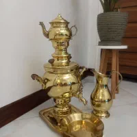 سماور دکوری برنجی