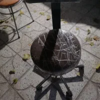 2عدد صندلی گردون استیل معمولی|صندلی و نیمکت|نیشابور, ابراهیم ادهم|دیوار