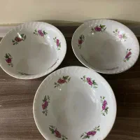 کاسه گلسرخی بشقاب گلسرخی|ظروف سرو و پذیرایی|تهران, جوادیه تهرانپارس|دیوار