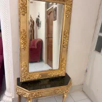 اینه و‌کنسول‌طلایی سلطنتی تمام قدی