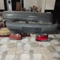 سپر عقب جلو پراید و جفت چراغ خطر