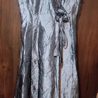 لباس مجلسی آکبند با چاپ ترک