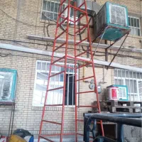 اجاره ی چهارپایه و نردبان ۱ تا ۶ متری