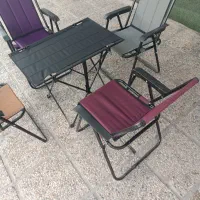 فروش صندلی ساحلی میز عنکبوتی تحمل وزن بالا|کوهنوردی و کمپینگ|شیراز, حجت آباد|دیوار
